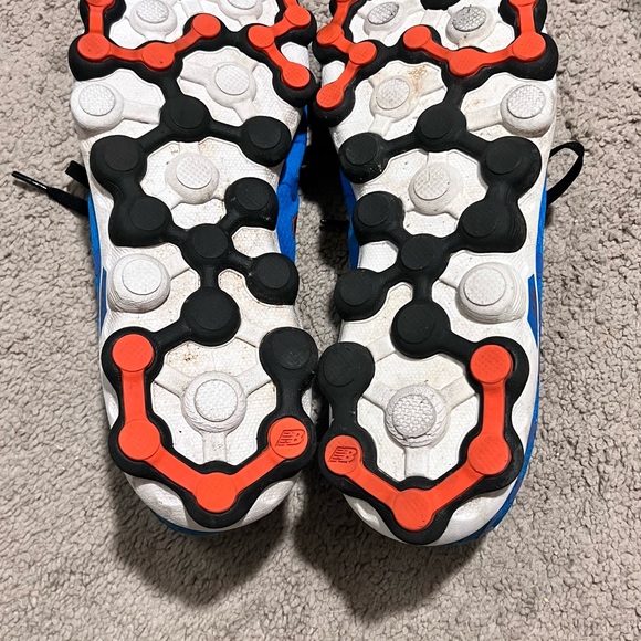 New Balance Minimus Size 12 Blue & Orange - Picture 2 of 4